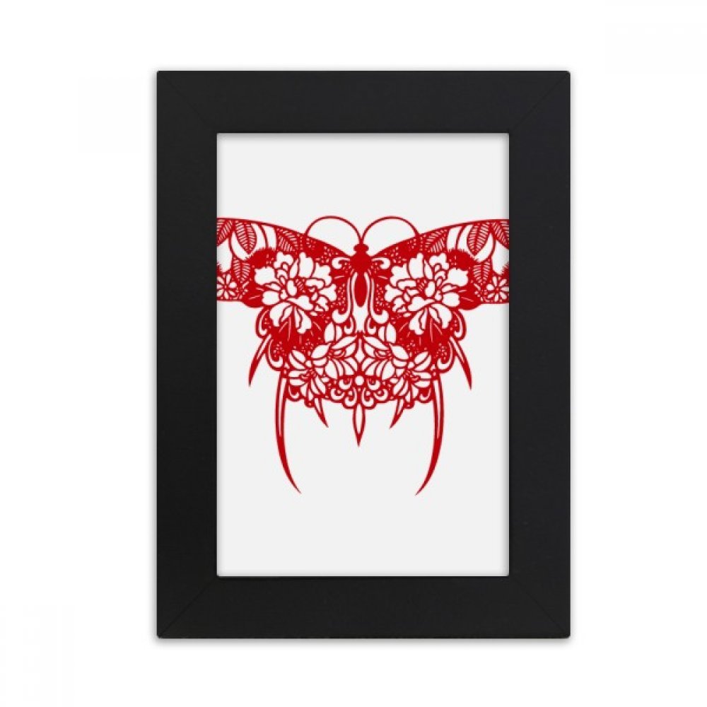 Cadre photo de bureau cadeau culturel art traditionnel motif cerf-volant