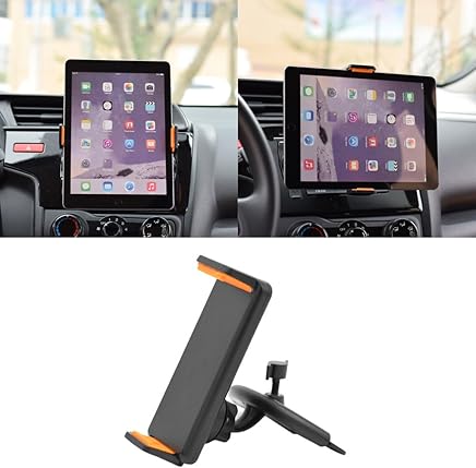 Soporte para tel?fono m?vil Dairy Shop 360?giran Auto CD Mount Soporte Stand para iPhone iPad Samsung LG Xiaomi Huawei Smart Phone GPS Tablet Tablette 4???10?Pulgadas, ABS, Negro y Naranja, 1?Set Soporte para tel?fono m?vil Dairy Shop 360?giran Auto CD Mount Soporte Stand para iPhone iPad Samsung LG Xiaomi Huawei Smart Phone GPS Tablet Tablette 4???10?Pulgadas, ABS, Negro y Naranja, 1?Set