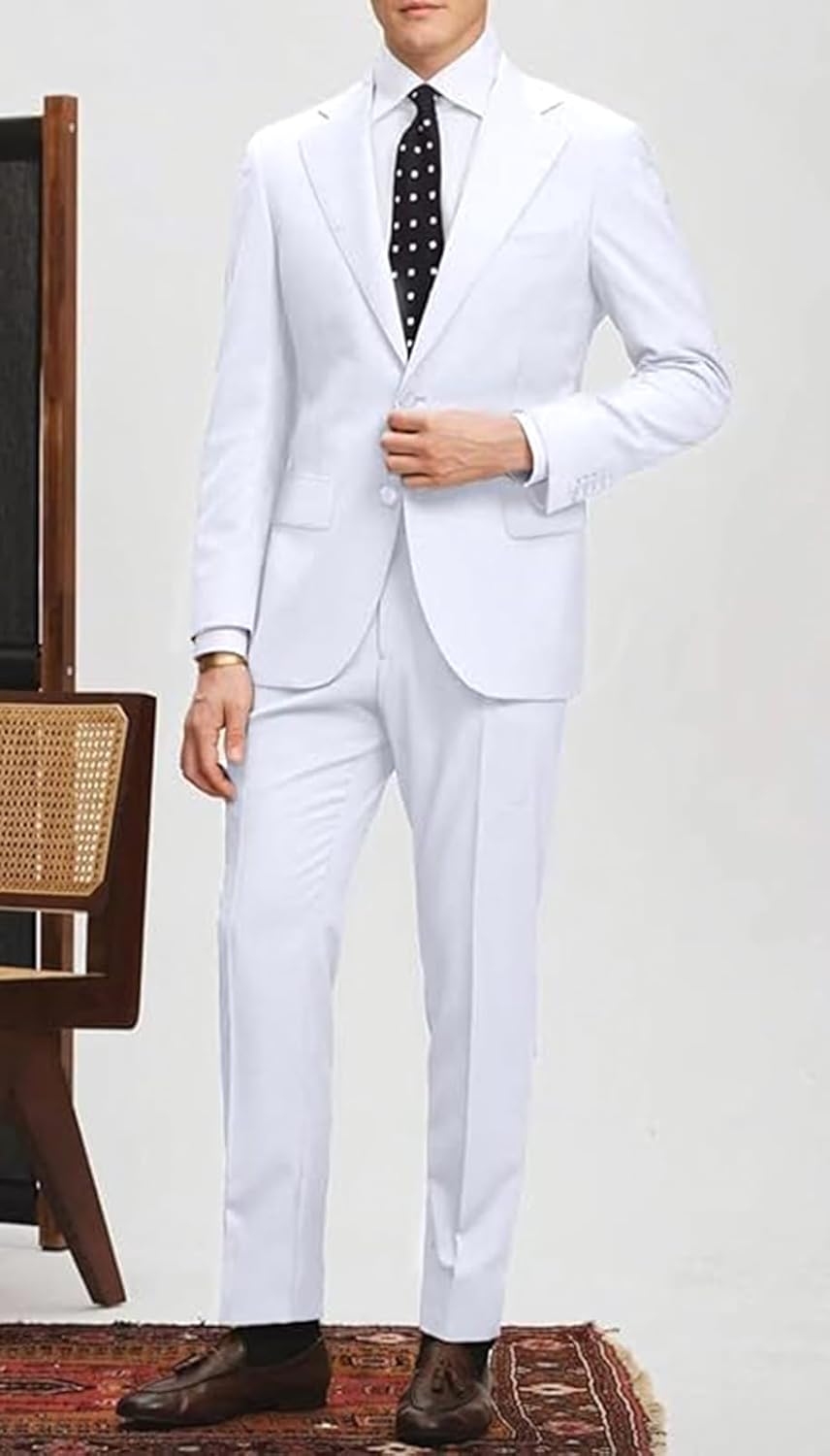 [YuanLu] スーツメンズ 3点セット 上下セット 人気 スリム ジャケット ベスト スラックス ビジネススーツ 無地 2つボタ