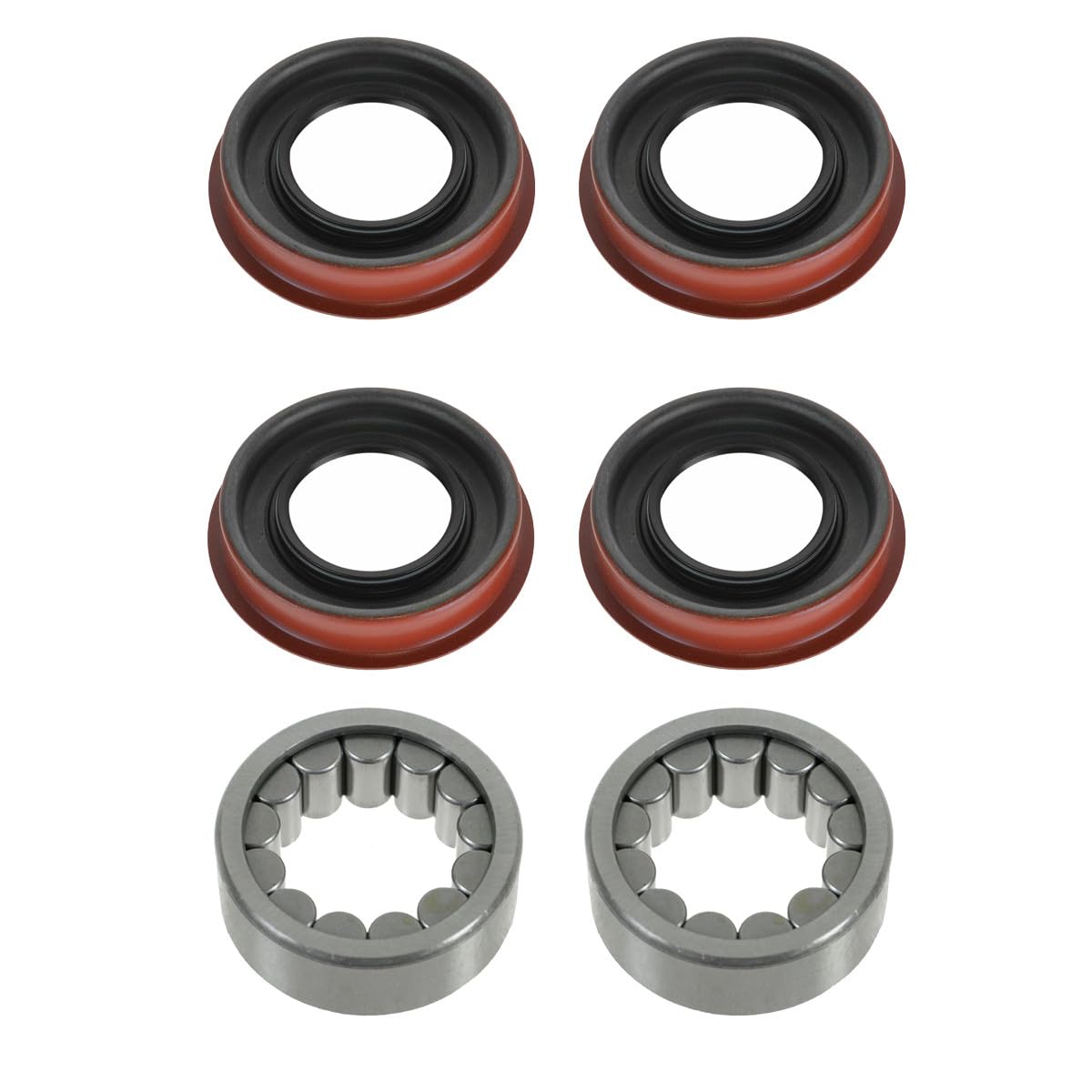 TRQ Rear Wheel Bearing & Seal Kit Compatible with Buick Cadillac Chevrolet GMC Hummer Isuzu Oldsmobile Saab-image-39