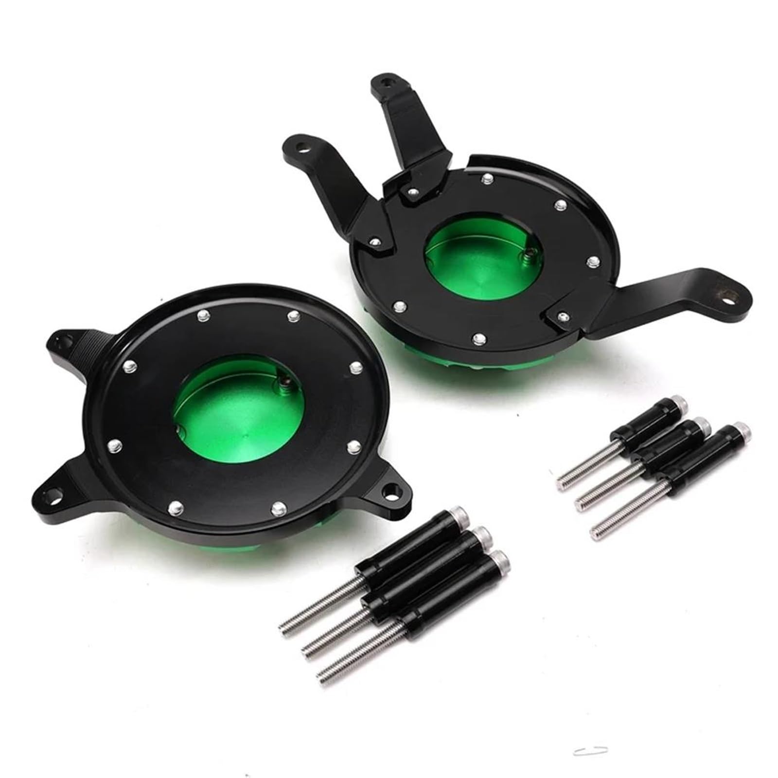 Motorrad-Absturzsicherung, Motorschutz, Sturzpads, Verkleidungsschutz, Slider Für Kawasaki Z900 Z650 Z1000 Z 900 1000 Für Ninja650 Frame Sliders Sturzschutz Sturzpads(Titan)