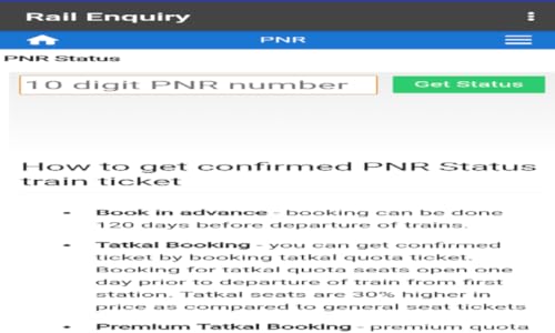 Rail Enquiry