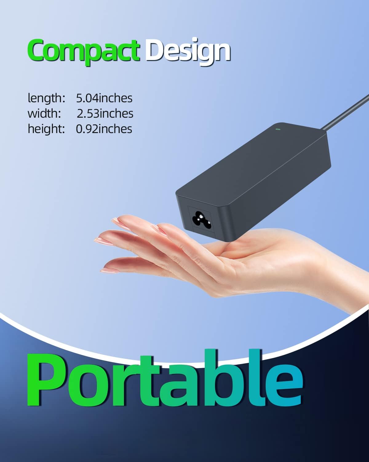 90W AC Adapter Replacement for Dell Precision 3540 3541 3550 3551 Laptop Power Adapter Supply Cord