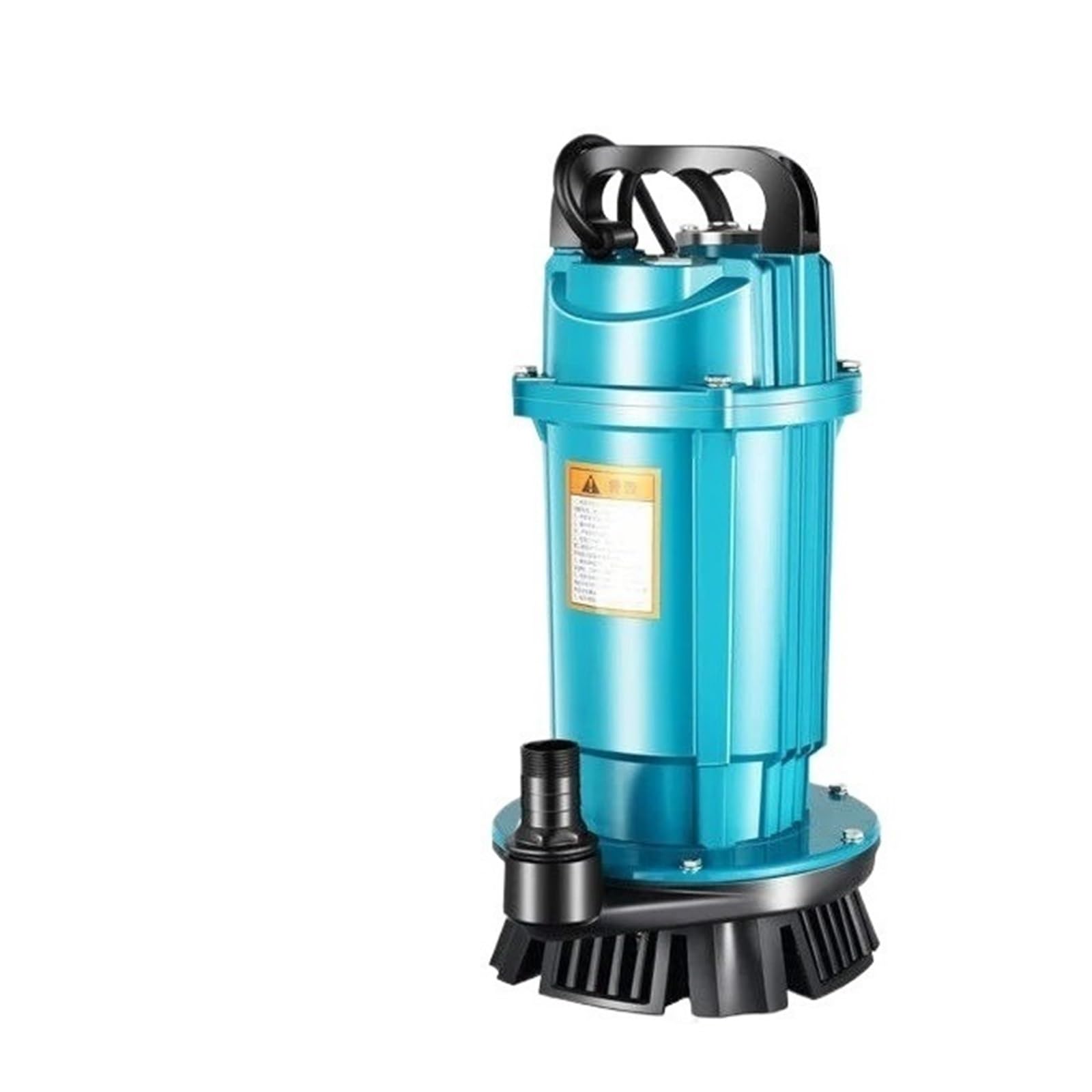 Pompe Submersible 370W-1100W, Pompe À Eau À Haut Débit D'irrigation Agricole, Adaptée Au Pompage D'eau De Jardin, De Ferme Et De Piscine(EU_25SHX1100W)