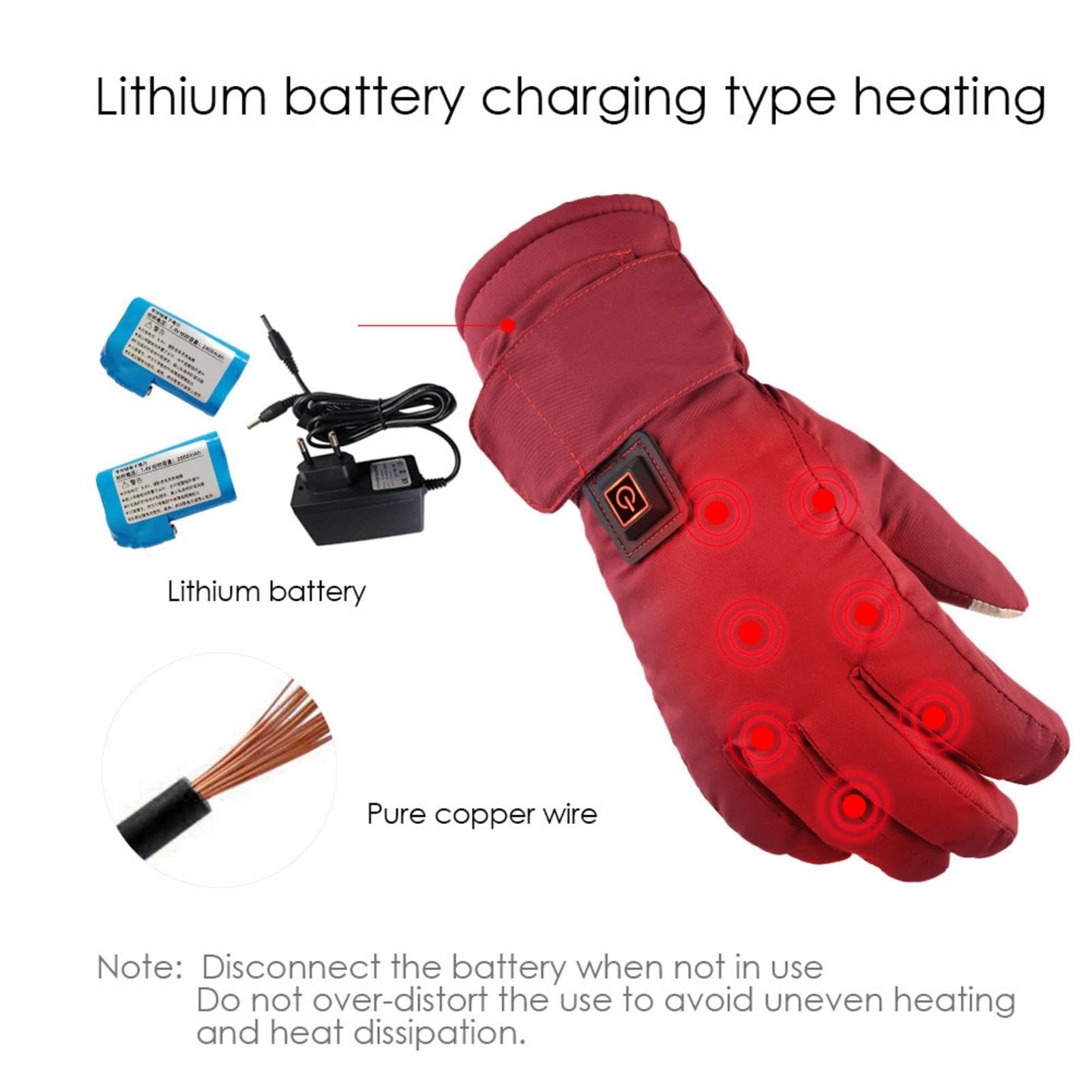 Guantes Calentadores,Guantes Calentadores Térmicos para Mujeres | Guantes de Pantalla Táctil de Pulgar, Guantes de Invierno para Mujeres, Guantes Calientes Impermeables, Guantes Calentadores para