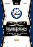 Vista 2 de 2017-18 Panini Select Silver Prizms #107 Furkan Korkmaz Philadelphia 76ers Basketball Card - GotBaseballCards