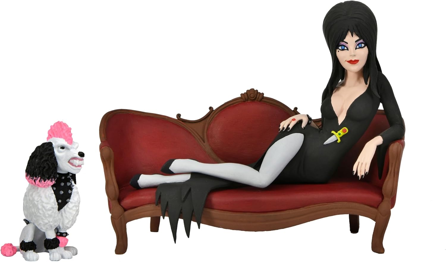Neca - Elvira Toony Terrors: Elvira on Couch 6" Action Figure