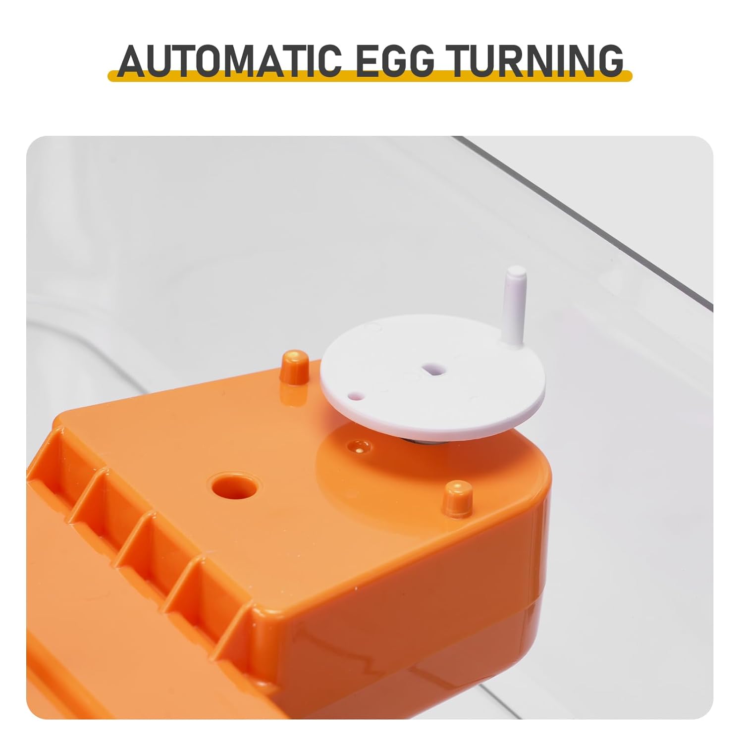 56 Egg Incubator with Automatic Egg Turner, Fully Automatic Incubators for Hatching Eggs with Temp & Humidity Control, Upgraded LED Candler, Clear Lid Multi-Function Strip Egg Tray