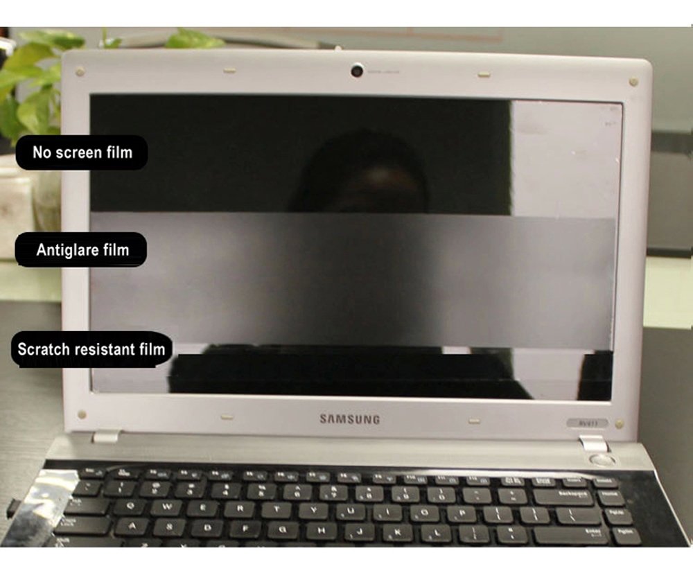 Antyodblaskowy (matowy) odcisk palca zarysowania laptop ochraniacz ekranu LCD do 17,3 cala 382,5 mm x 214,5 mm opakowanie detaliczne