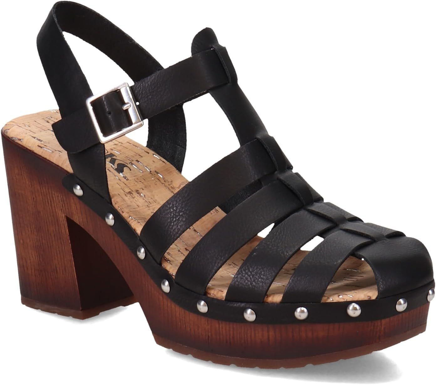 KORKS Women's, Whitney Platform Sandal Black 9 M