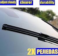 Vista 4 de 2 escobillas limpiaparabrisas de calidad OEM para Mini Cooper R55 R56 R57 2013-2015, estilo genuino OE