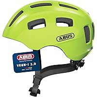 ABUS Youn-I 2.0 Casco per Ragazzi - Casco da Bicicletta con Luce per Bambini