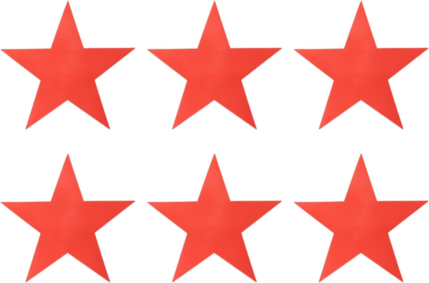 Spot Markers, Star Arrow Poly Spot Marker for Agility Training Floor Dots Non-Slip PE Equipment