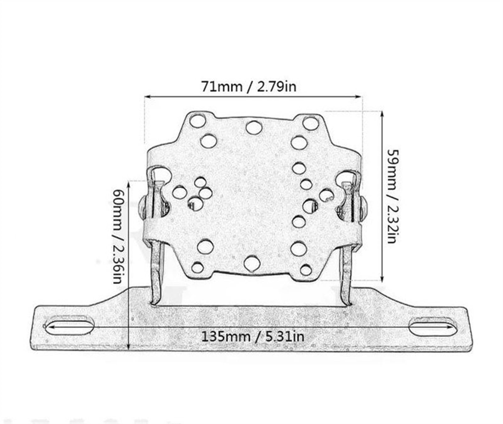 Support De Téléphone Portable pour Moto, Navigation, Pièces Rechange pour Suzuki V-Strom 650 VStrom 2004 – 2011(A)