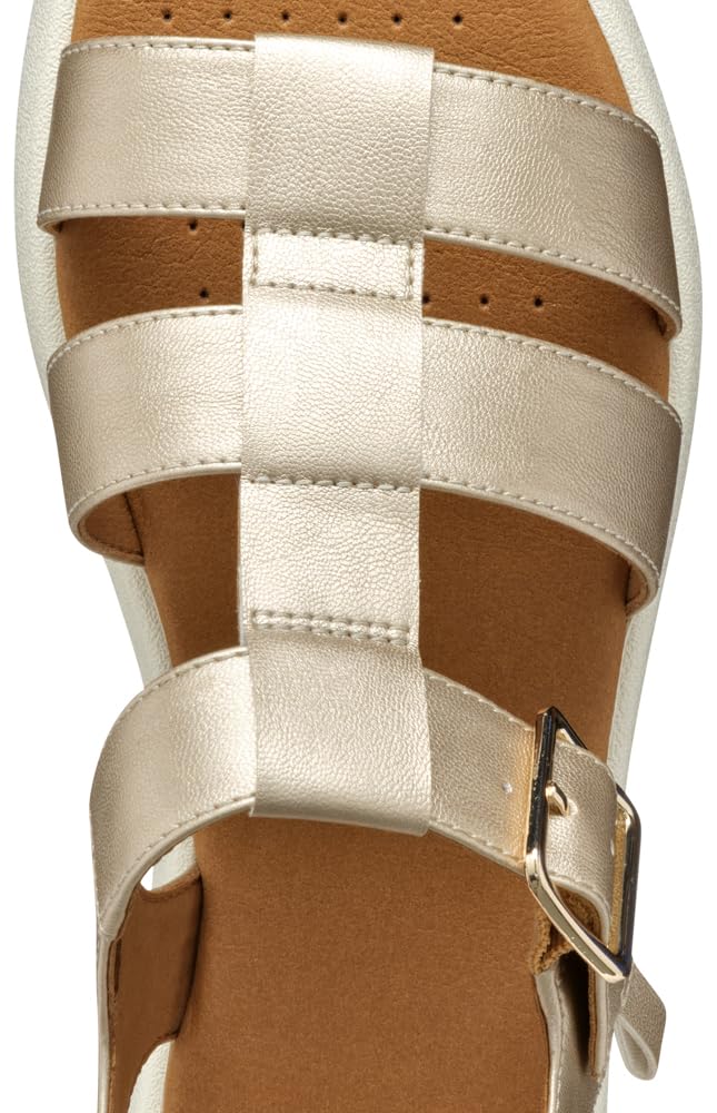 Geox D Camalei B, Sandalo Piatto Donna