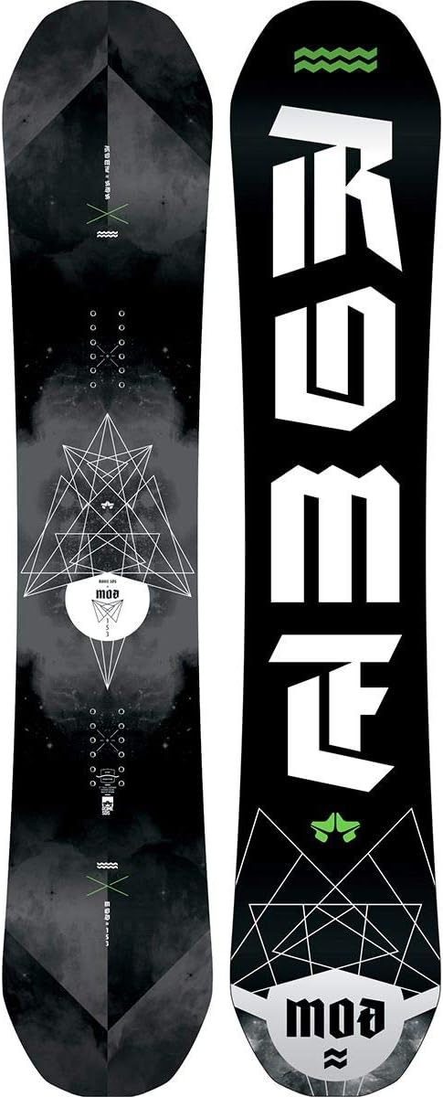Rome Snowboards Mod Snowboard, Black, 162