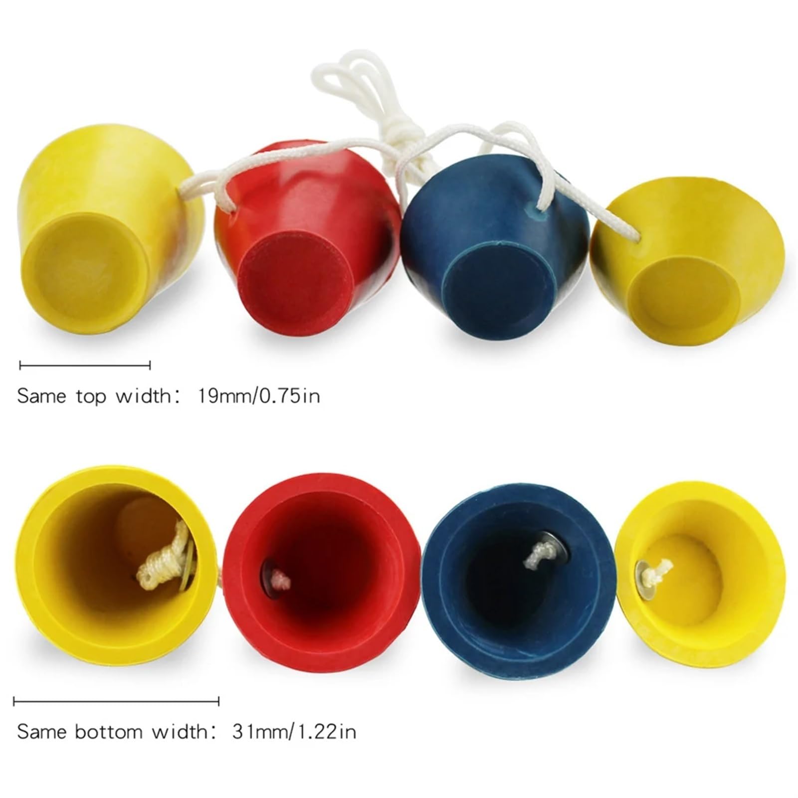 Golf Tee 4-teiliges 4-in-1-Golf-Tees in verschiedenen Höhen, Gummi-Winter-Golf-Tees, Driver, Home Range Ball, Trainings-Praxis, Outdoor-Sport-Golf-Tees FüR Einen Idealen Abschlag