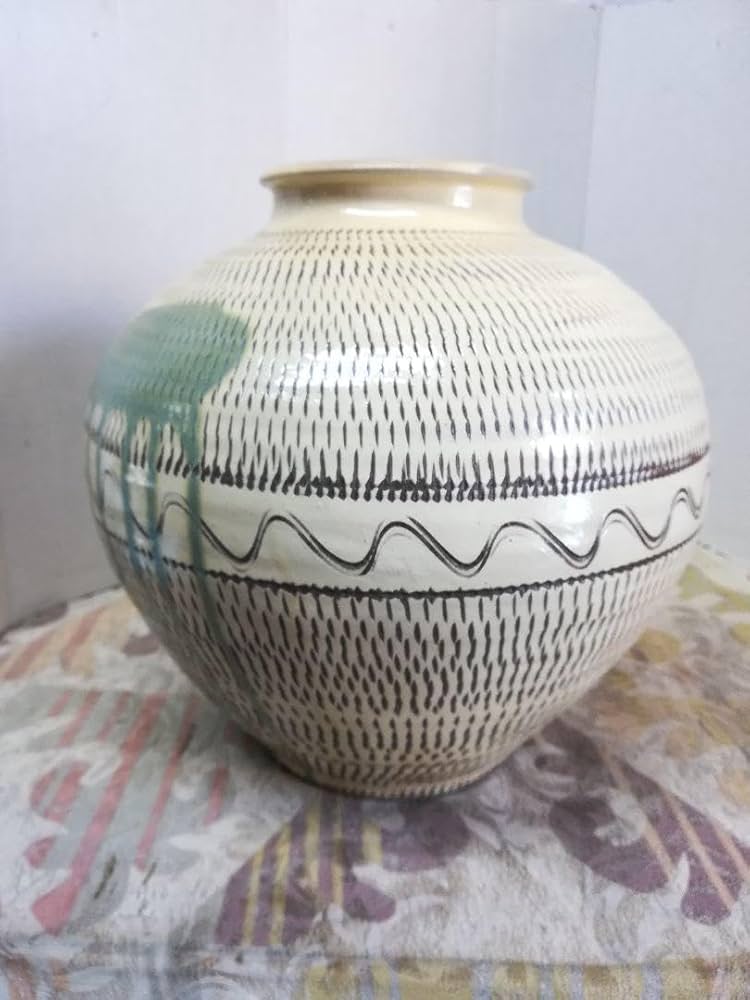 Amazon.co.jp: 小鹿田焼花瓶 DHXHN : ホーム＆キッチン