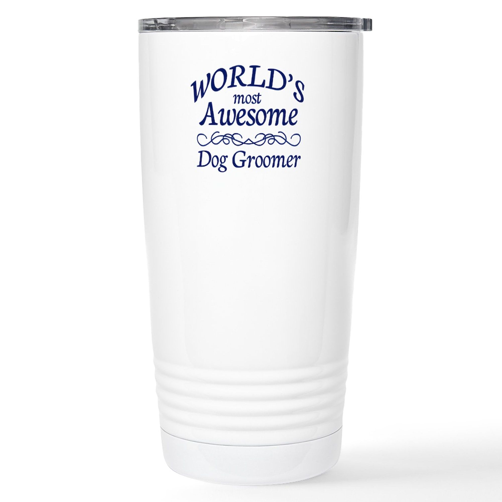 CafePress Dog Groomer Stainless Steel Travel Mug 20 oz. Insulated Stainless Steel Coffee Tumbler
