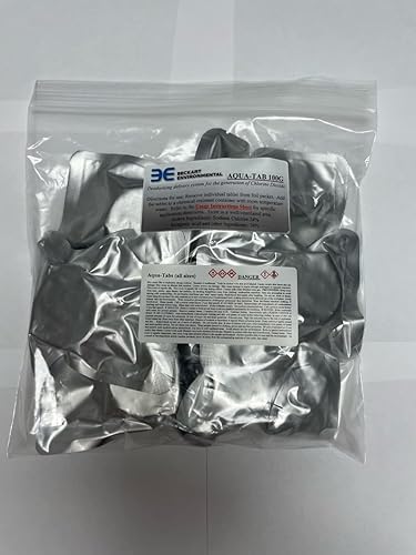 Tabletas de dióxido de cloro de 3.53oz - Paquete de 6 - Ambientador y desodorante 166-000-100