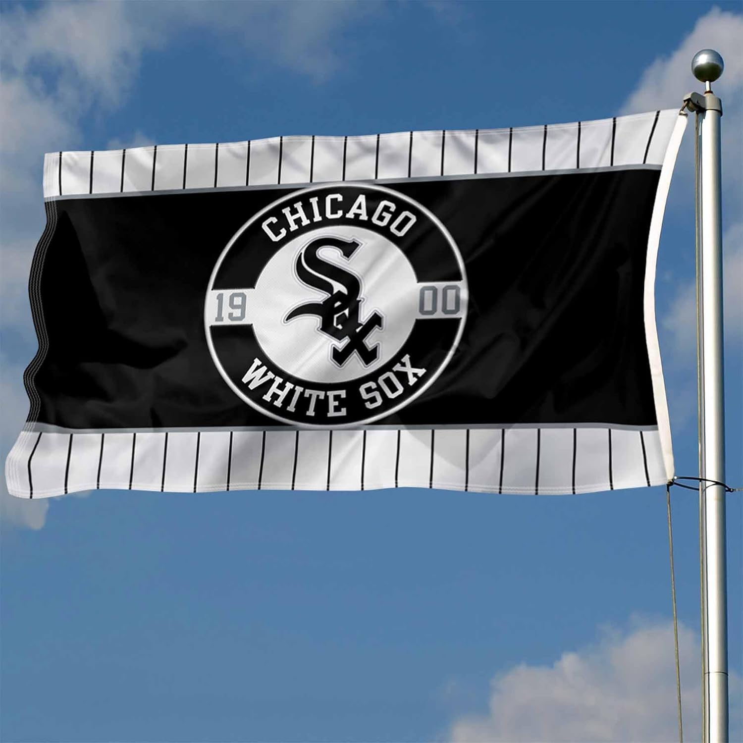 WinCraft Chicago White Sox Double Sided Embroidered Flag
