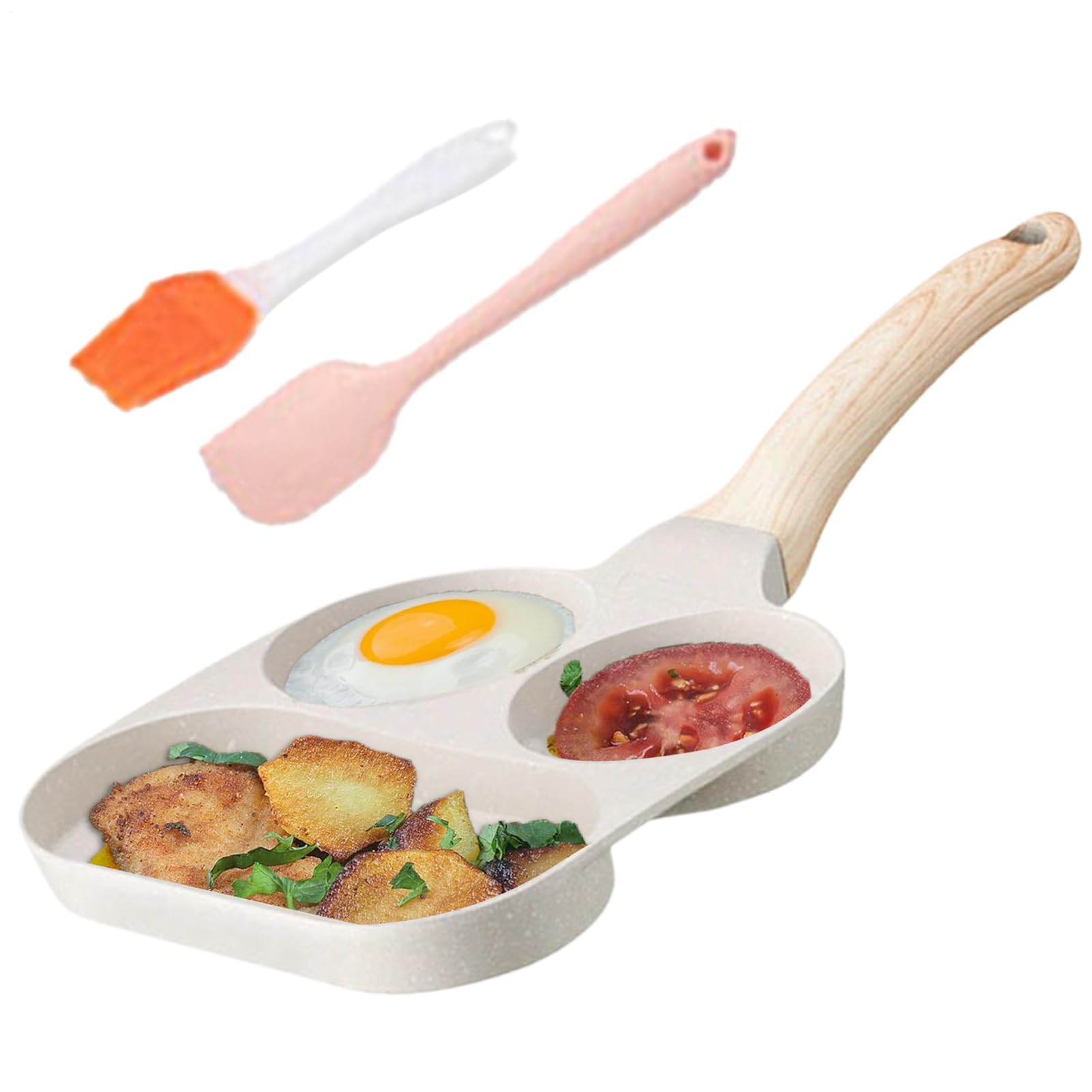 Poêle à omelette induction cuisinière gaz pour œufs