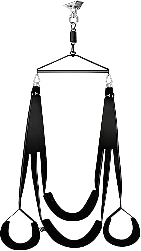 BELSIANG Adult Sex Swing,360 Degree Spinning Ceiling Indoor Swing, Sex