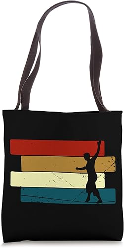 Slacklining Retro Slackliner Rope Dancer Acrobat Slackline Tote Bag