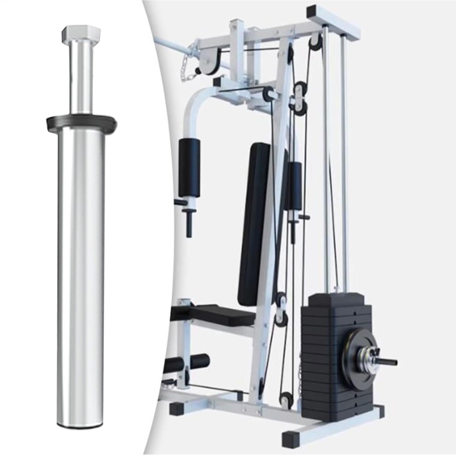 Soporte Para Discos De Pesas Accesorio resistente compacto para rack | Soporte Discos Acero Inoxidable Gimnasio Accesorio montaje barra para adultos amantes del ejercicio y amigos entu