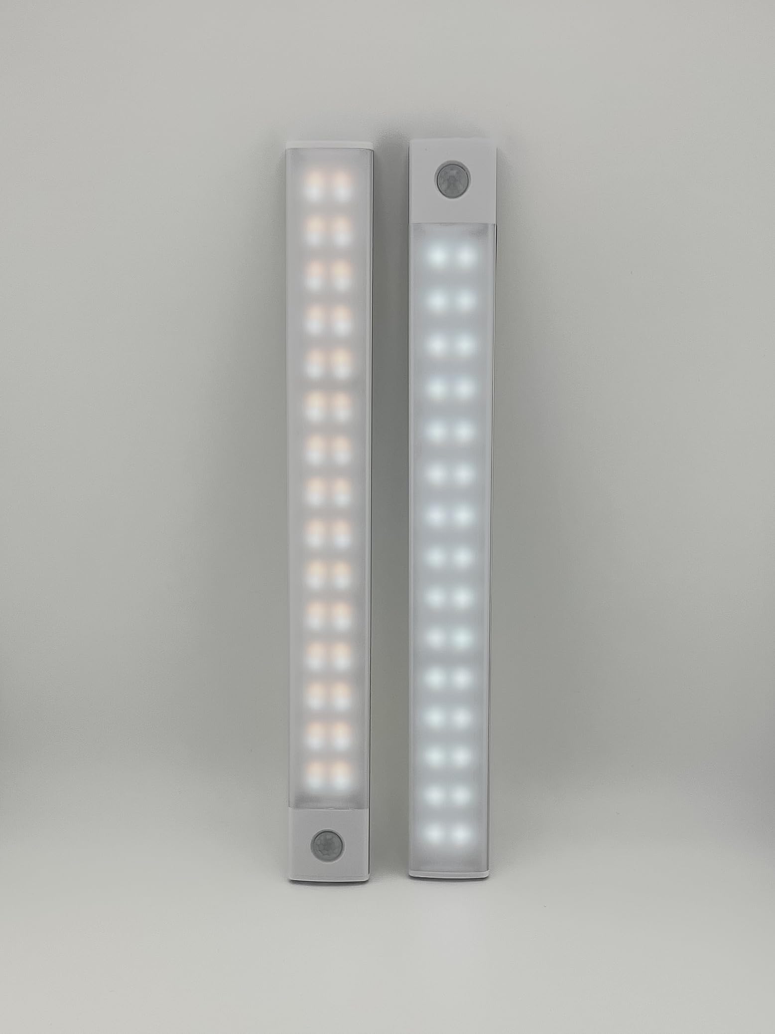 Bewegungsmelder-aktivierte LED-Schrankleuchte für den Innenbereich, USB wiederaufladbar, einfache Installation, einstellbare Helligkeit, geeignet für Kleiderschränke und Schränke