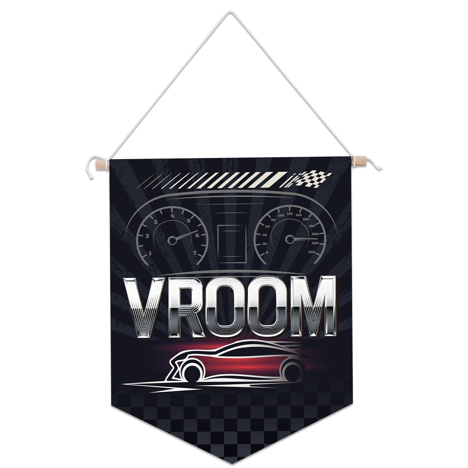 Racing Car Themed Boys Room Decor