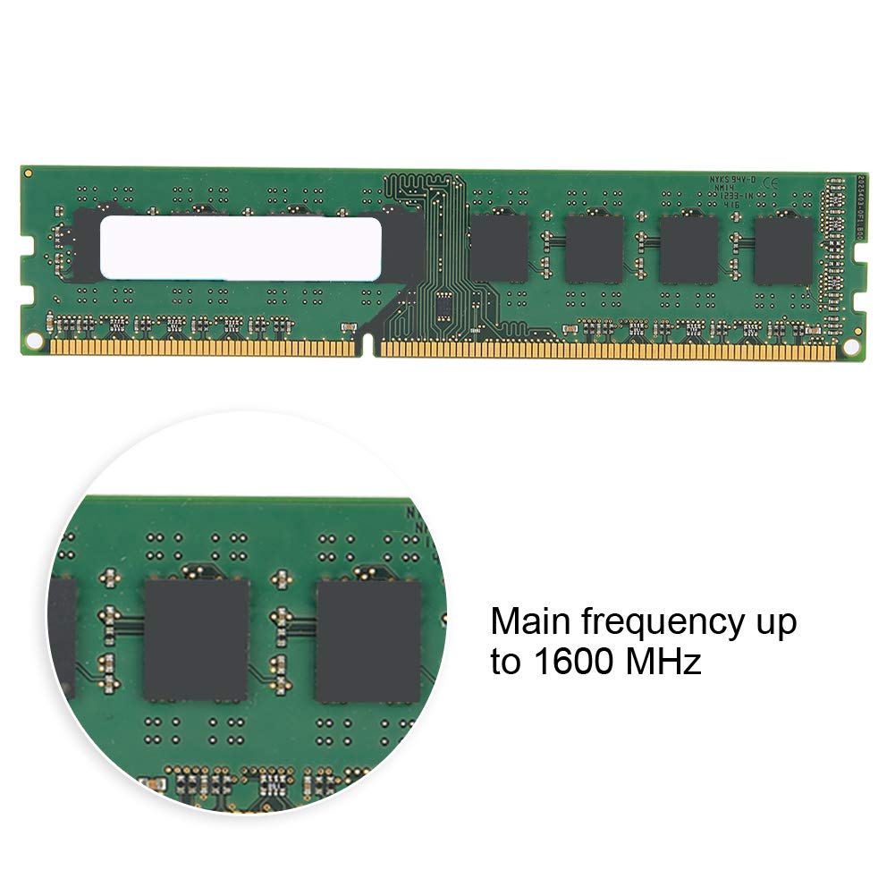 SIXRUN Yvonne 8GB DDR3 Moduł Pamięci Komputerowej, 1600MHz