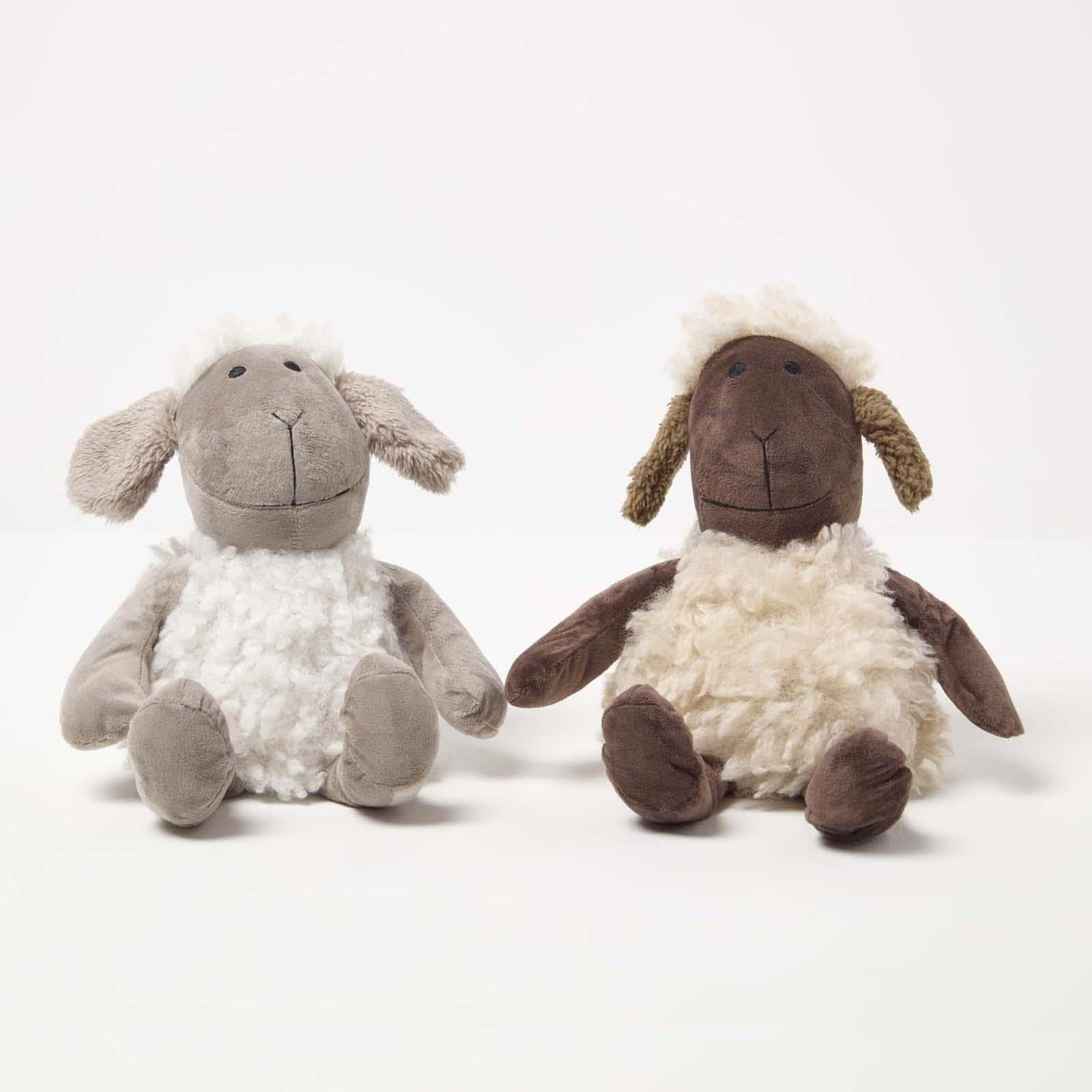 Homescapes Sheep DoorstopSet Of 2Animal Door Stops from B&Q
