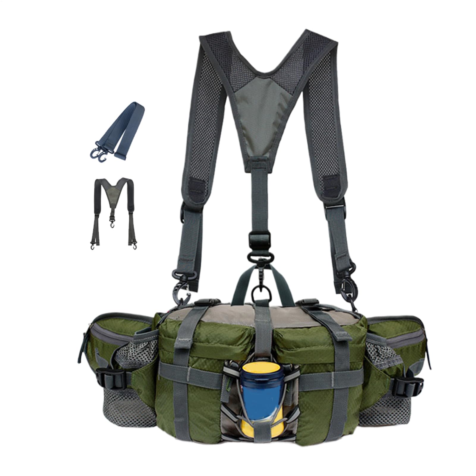 Hiking Waist Bag Adjustable Waterproof Waist Pack