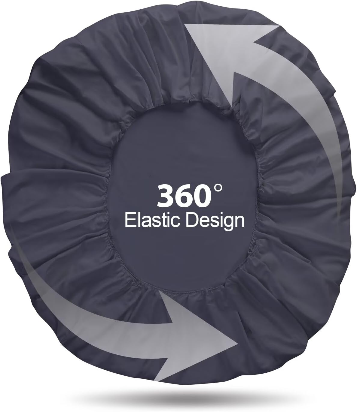 2 Pack 600 Thread Count 100% Egyptian Cotton Fitted Sheet Only, Twin Fitted Sheet 2 Pcs, 16" Deep Pocket Cotton Bottom Sheet Only, Soft Cool, Breathable, Durable(Dark Grey Twin)