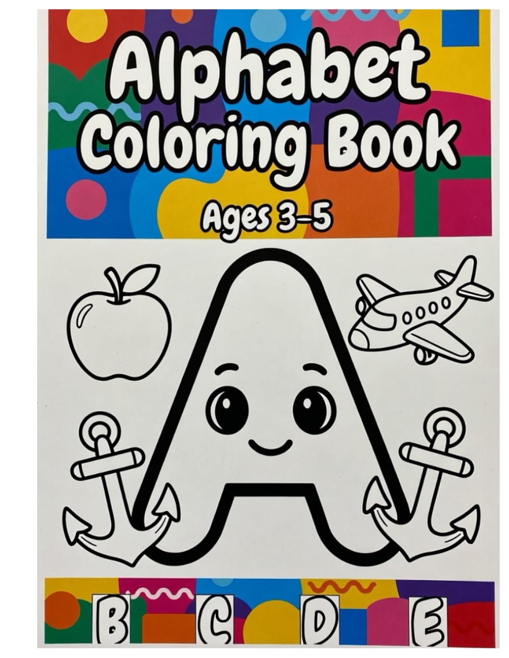 Alphabet Coloring Book for 3–5 Year Olds