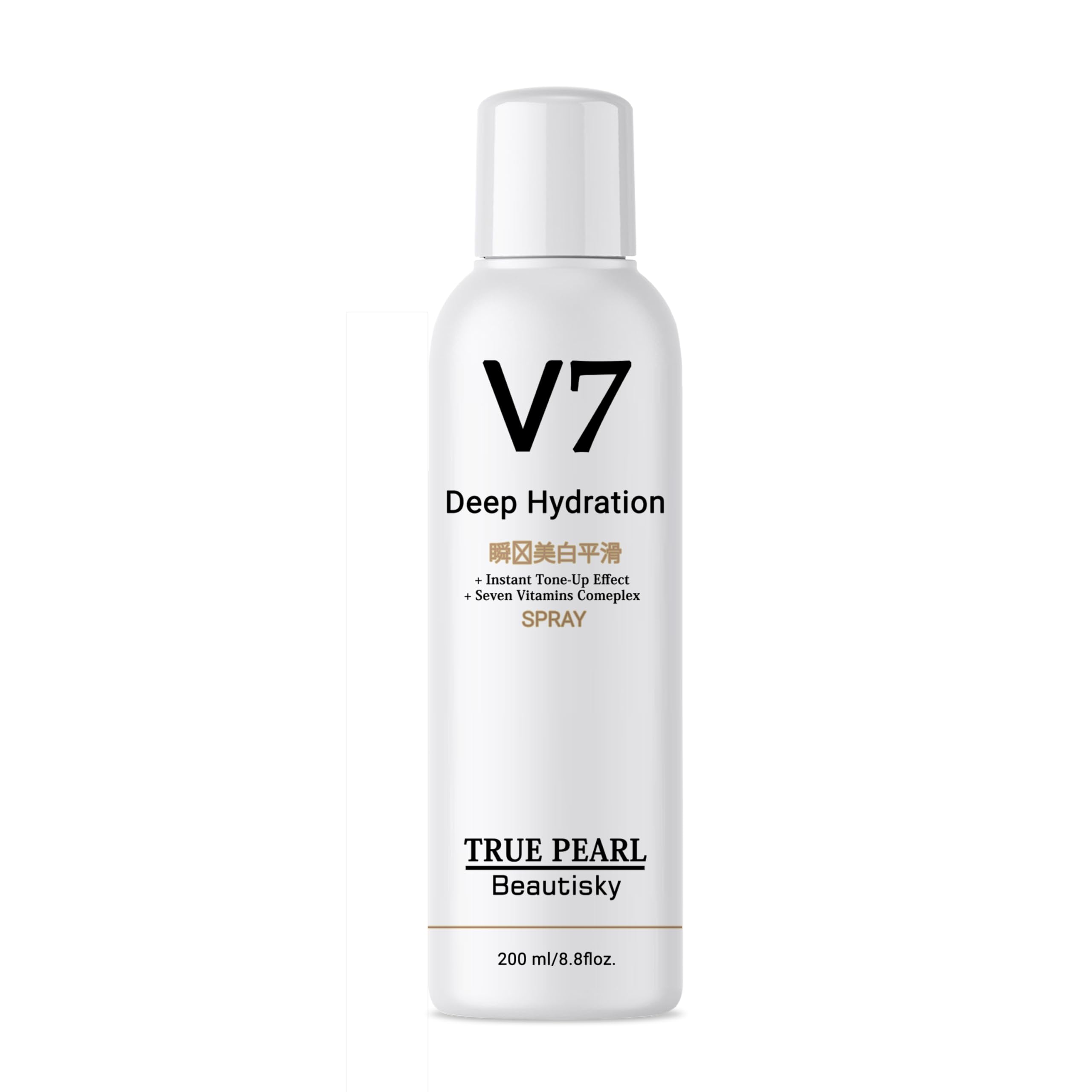 V7 Deep Hydration Face Cream with Seven Vitamins White Glow Skin Whitening & Brightening Cream, Instant Ton-Up Effect, for All Skin Type, Lightens Skin Tone Spray (200ml)