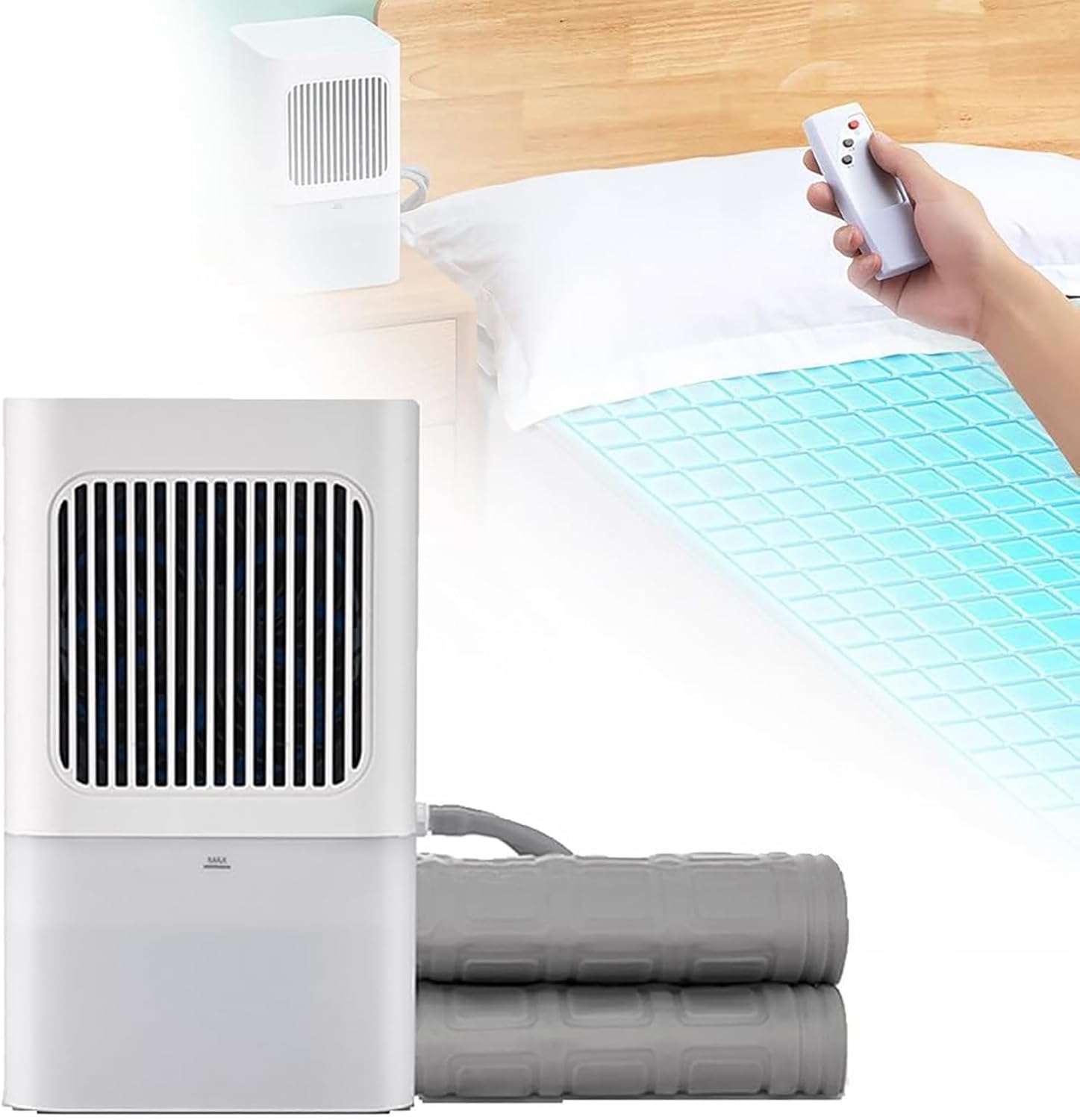 Huington One Color Cooling Mattress Topper, For Hot Sleepers And Night Sweats