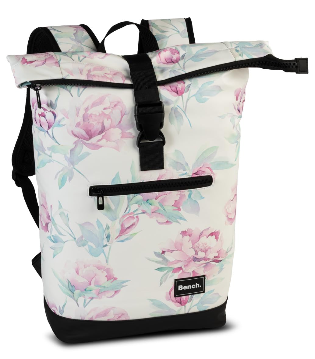 Ragusa-Trade Bench Hydro Rolltop Rucksack Damen & Herren, Daypack, Backpack, 47/56 x 38 x 13 cm, 20 L Volumen