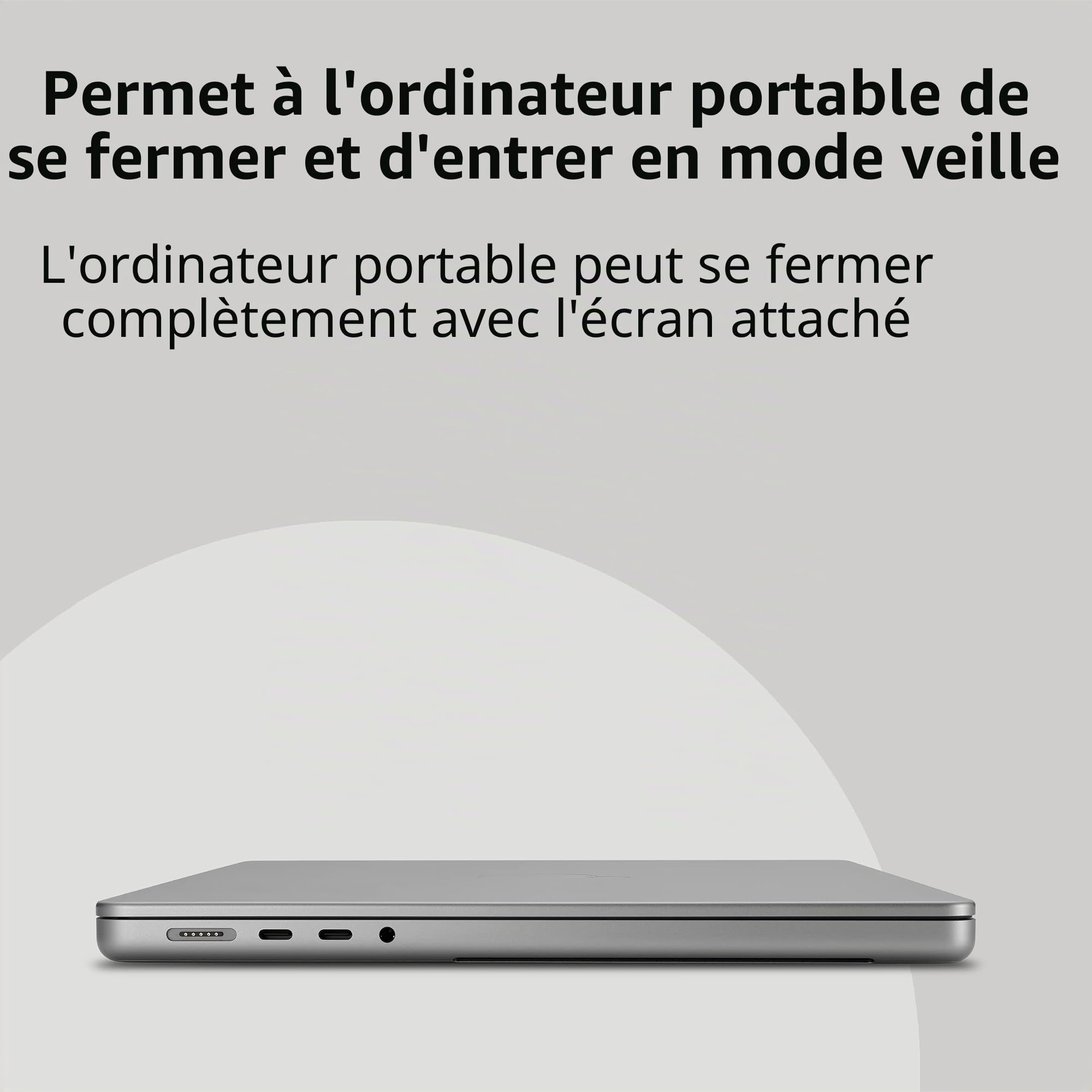 Kensington MagPro Elite Brise-Vue magnétique pour MacBook Pro 14" Compatible avec MacBook Pro 14" 2021-2023 M1/M2 (K58399WW)