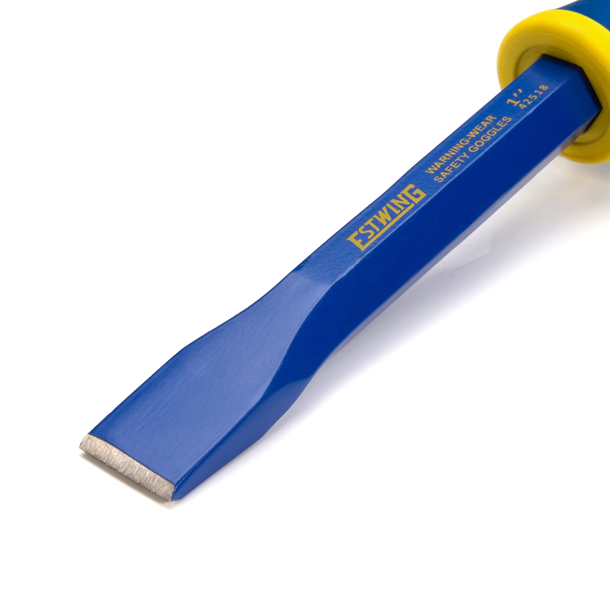 Estwing Scalpello a freddo largo 2,5 cm con protezione per impugnatura (42518)