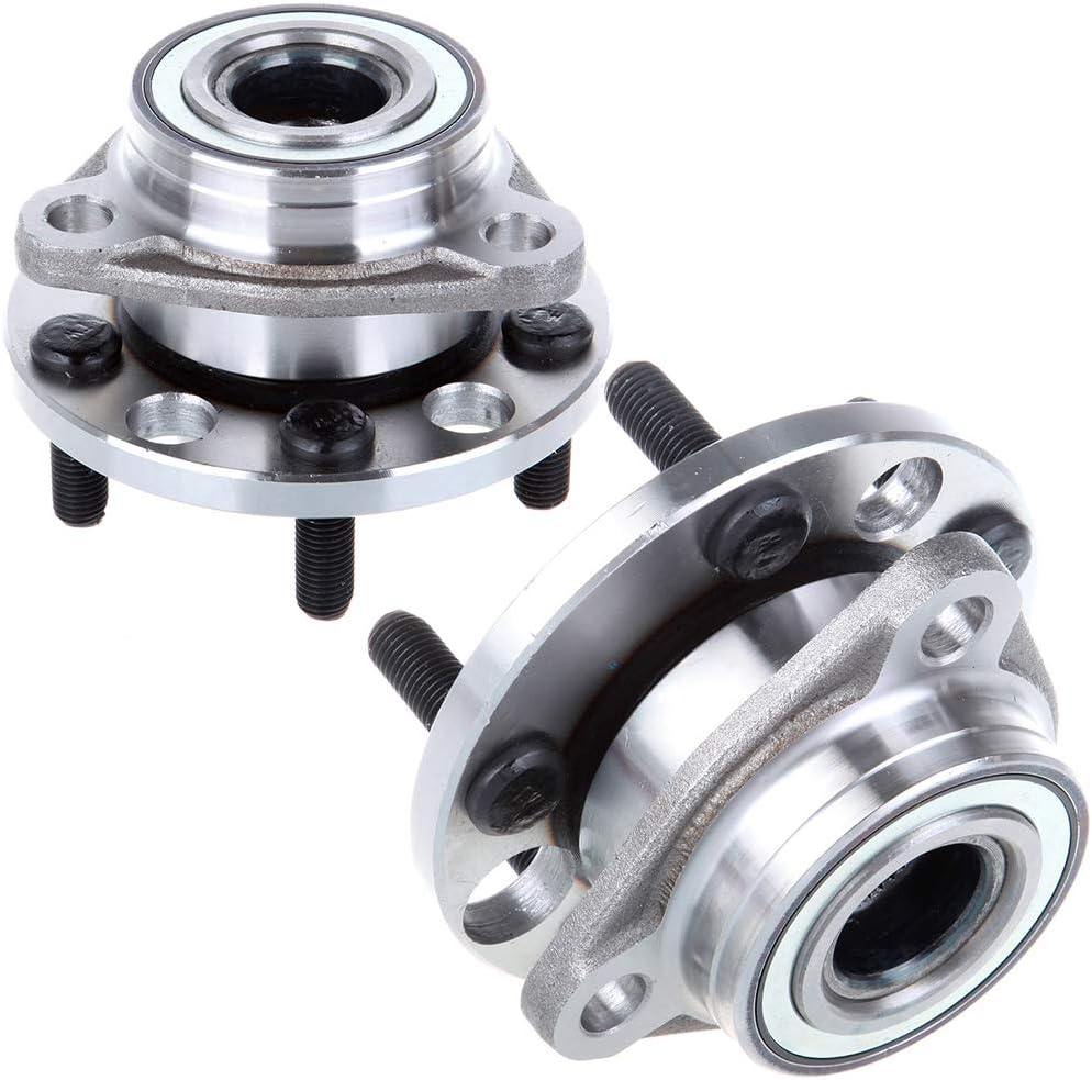 ECCPP Front 5 Lugs Wheel Bearing and Hub Assembly for 1984-1998 for Buick Skyhawk for Buick Skylark for Buick Somerset for Buick Somerset Regal for Cadillac Cimarron Wheel Bearings 513017