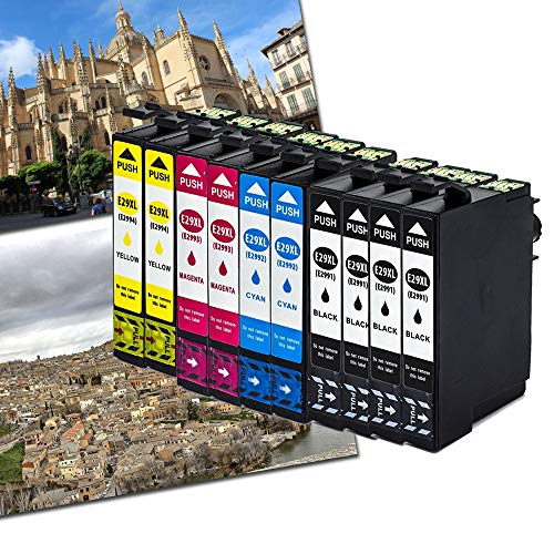 10 x caidi con nuevo Chip actualizado Epson 29 XL Cartuchos de tinta compatible con Epson Expression Home XP-332 XP-335 XP-235 XP-432 XP-435 xp-245 xp-247 xp-342 xp-345 xp-442 xp-445 XP-330 XP-430