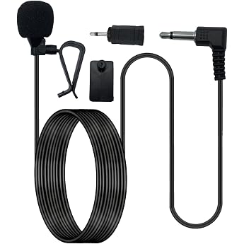 Car Radio Microphone 3.5mm for Kenwood Sony JVC Alpine Pioneer