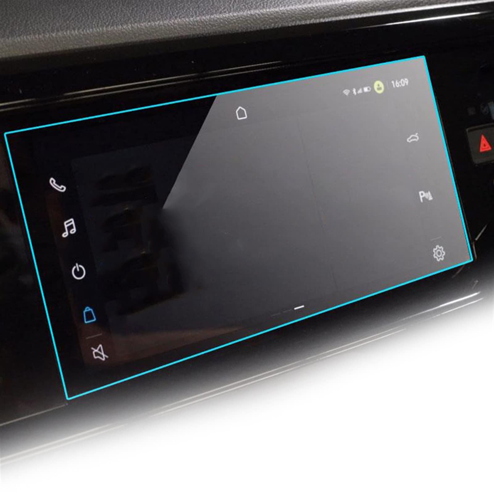 Film protection écran de console centrale intérieure pour VW Nivus 2021