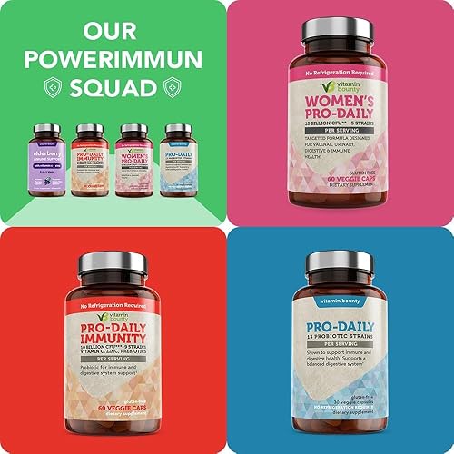 Miniatura 7 de Vitamin Bounty Cápsulas orgánicas de saúco – Sambucus saúco con vitamina C y zinc – Potenciadores del sistema inmunológico para adultos – Fórmula