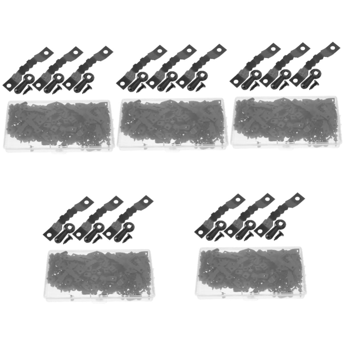 Amosfun 5ensembles Clips De Fixation Pour Cadre Photo Pour Réaliser Et Réparer Photo Accessoires Pour Accrochage Mural Et Art Décoratif