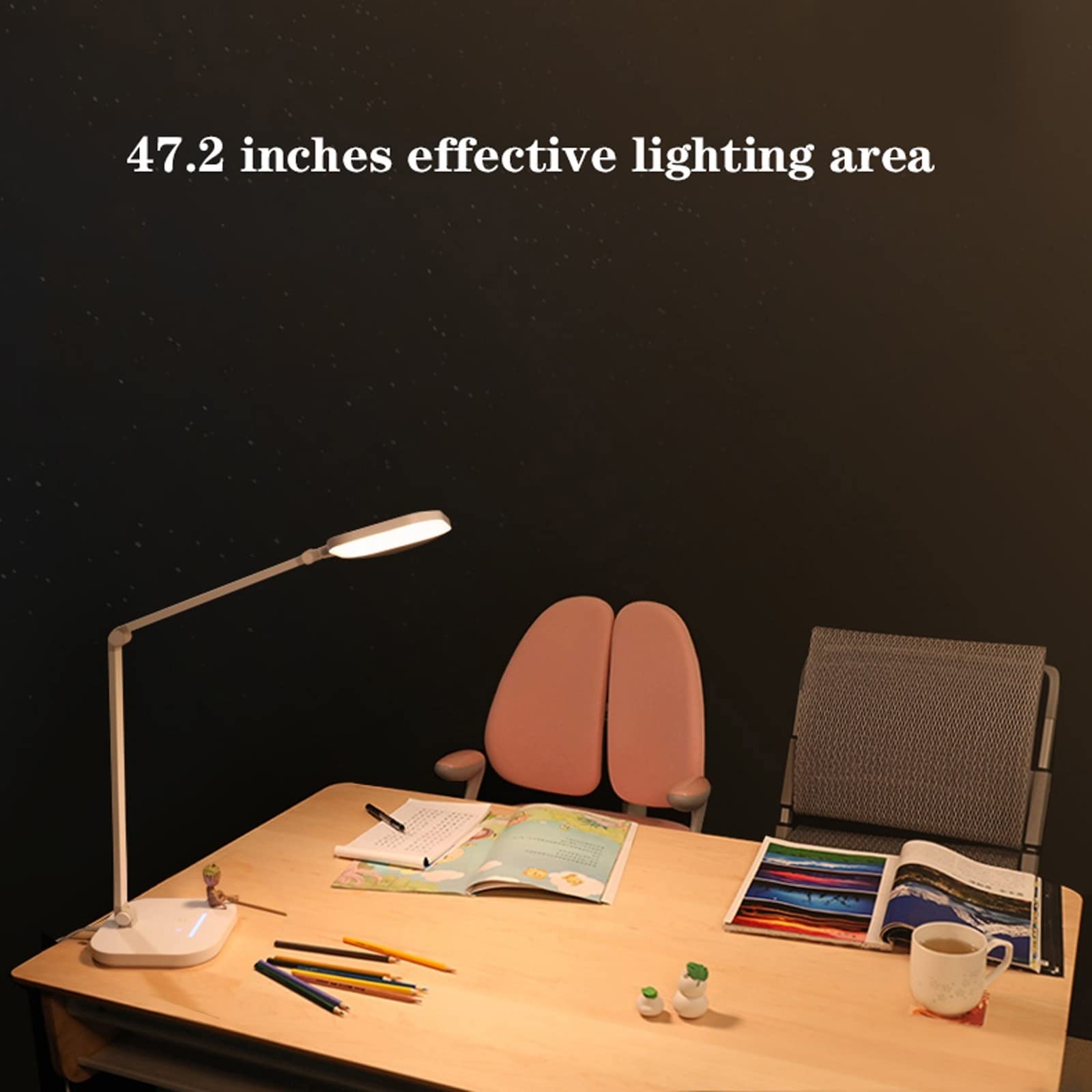 Leselampen am Bett Schreibtischlampe Student Lernen Schreibtisch Schreibenslesung LED Augenschutzlampe Home School Supplies Nacht Leselampe Lesetischleuchte (Color : A)
