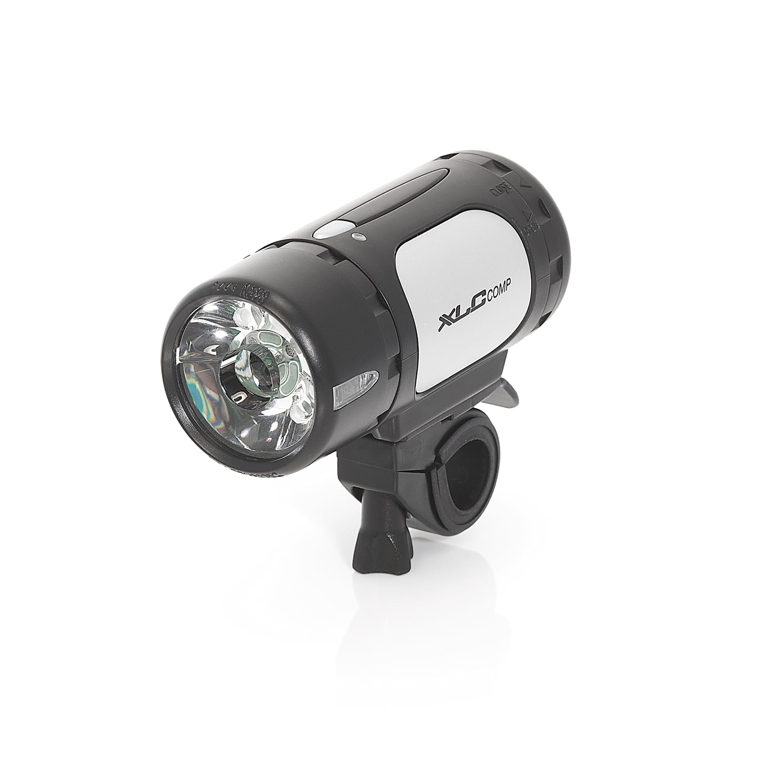 XLC LED-Batteriescheinwerfer Cupid CL-F12, Hocheffiziente Beleuchtung, Schwarz Sport & Freizeit