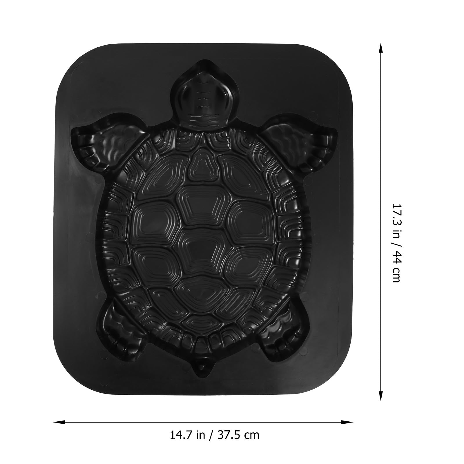 YARNOW Betonform Schildkröte Gießform für Gartenwege und Hofböden mit Wiederverwendbarer Kunststoffform